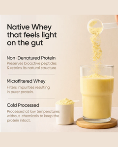 Top Quality Whey <b>Protein</b> Isolate & Concentrate 24g <b>Protein</b> with BCAA, EAA Mango Flavor for Post-Workout Recovery - Product Image 2