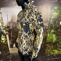 Chemises tactiques à manches longues pour hommes, camouflage, acier inoxydable, séchage rapide, vêtements de chasse en plein air