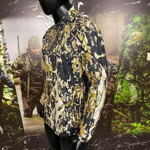 Chemises tactiques à manches longues camouflage pour hommes, séchage rapide, camouflage, randonnée en plein air, chasse, vêtements tactiques camouflage pour hommes - Product Image 3