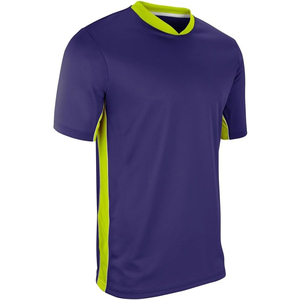 Men's Orange Short Sleeve Sporty T-Shirt Regular Fit O-Neck 100% Polyester Quick Dry Knitted Printed Custom Team Front <b>Logo</b> 240g - Product Image 3