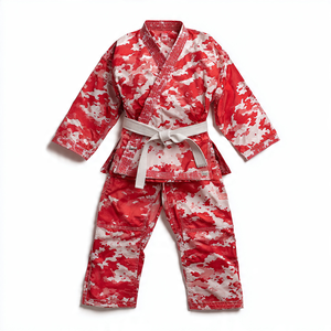 Uniforme de Entrenamiento de Dojo Resistente con Corte Estructurado y Refuerzos - Product Image 3