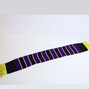 Écharpes longues de sport en gros, écharpes tricotées pour supporters de football, écharpes personnalisées de rugby et de football - Product Image 2