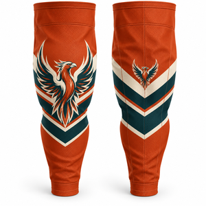 Adult Ice Hockey <b>Socks</b> 100 % <b>Polyester</b> Senior Fit Wholesale Low MOQ Factory Supply Custom Logo Team Uniform Personalized Artwork - Product Image 3