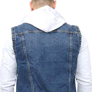Chaqueta Vaquera para Hombre, Nueva Colección 2025, Alta Calidad, Venta al Por Mayor, Chaqueta Vaquera Personalizada Lavada, Chaquetas Vaqueras Personalizadas para Hombre - Product Image 6