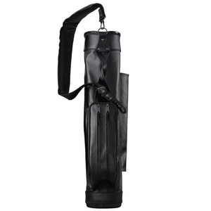 Wholesale Best Selling Lightweight Heavy Duty <b>Leather</b> Professional Golf Stand Bags Large Capacity <b>Black</b> <b>Leather</b> Polo Golf Bags - Product Image 3