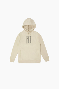 Sudadera con Capucha Beige para Hombre, Corte Regular, Estilo Holgado, Transpirable, con Logotipo Personalizado, 100% Algodón, Sudadera de Moda 2026 - Product Image 4