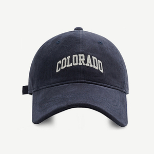 Custom High Quality 5 Panel a Frame Style Cotton Baseball Cap With 3D Raised Embroidery Logo - Product Image 3
