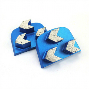 <span class=keywords><strong>Disque</strong></span> abrasif diamanté à segment triangulaire à changement rapide et haute dureté 30 # -200 #   Pour sols durs, OEM disponible - Product Image 2
