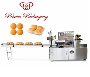 Máquina Automática para Empacar Panecillos |   Máquina Envasadora de Panecillos en Envoltura Continua |   Máquina para Empacar Productos de Panadería - Product Image 3