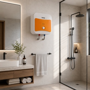 Calentador de Agua Eléctrico ROSSI de 15L, 20L, 30L, Montaje en Pared, 2500W, Carcasa de Plástico, Uso Doméstico, Rossi Gold Square 30 - Product Image 1