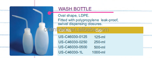 UNI-Sci Round Shape LDPE <b>Plastic</b> Laboratory Wash Bottle with 250ml Capacity - Product Image 2