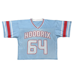 Camiseta de Lacrosse Personalizada Premium para Hombre Hoodrix, Malla Transpirable, Sublimada, Elástica, Manga Corta, 100% Poliéster, para Equipo - Product Image 1