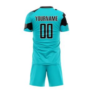 Camiseta de fútbol con diseño personalizado por sublimación completa, logotipo impreso, uniforme de fútbol para hombre - Product Image 3