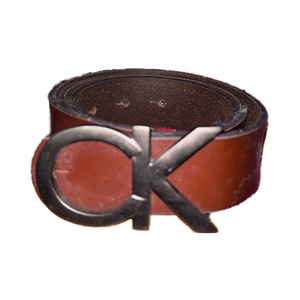 Cinturón de Piel de Vaca Dividida Estampada, Ecológico y Genuino - Product Image 3