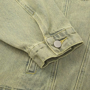 Ensemble de survêtement en jean épais et décontracté pour l'hiver, deux pièces, unisexe, personnalisé, pour hommes, séchage rapide, de notre usine de vêtements - Product Image 6