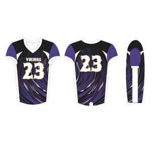 Wholesale American Football Jersey Custom Team Uniform Sublimation Sportswear Cheap Price American Football Jersey Manufacturer - Product Image 4