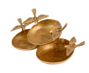 Bol Urli traditionnel en laiton avec motif floral et oiseaux, artisanal, décoratif ethnique, pour fleurs flottantes, bougies, décoration de table vintage - Product Image 6