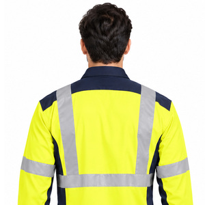 Camisetas de alta visibilidad EAZWEARS para hombre, fabricante OEM ODM personalizado, proveedor mayorista, etiqueta privada, pedidos al por mayor, ropa reflectante. - Product Image 6