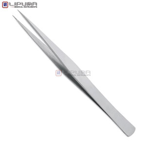 Pinzas de Precisión de Alta Calidad con Borde Inclinado para Depilar Cejas, Joyería y Reparaciones Electrónicas - Product Image 3