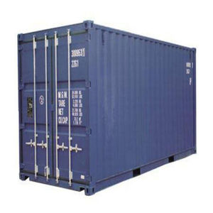 Conteneur maritime bleu de 20 pieds, propre et sec, utilisé pour l'habitation et les magasins, avec livraison rapide à Trinité-et-Tobago - Bahamas - Product Image 2