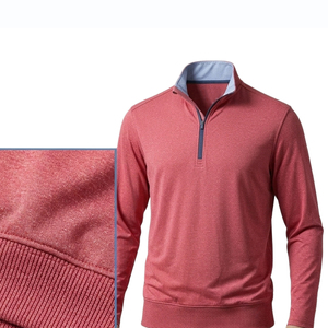 Sudadera con Cierre de Cremallera al por Mayor para Hombre, Personalizable, Ligera, 100% Poliéster, Color Gris, Tejido Básico, Mezcla de Algodón - Product Image 3