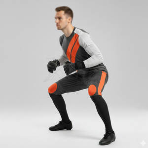 Equipación de Portero de Fútbol de Confort Avanzado con Tela Elástica para un Mejor Ajuste en Exteriores - Product Image 5