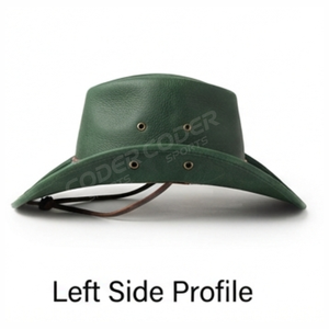 Chapeau de cowboy en polyester/coton fait main, réglable, style européen et américain, pour enfants, avec fourrure, pour la pêche, les fêtes, le sport et l'équitation - Product Image 4