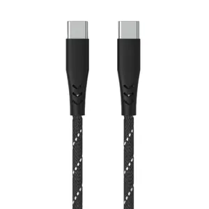 כבל מסוג C מוסמך MFI טעינה מהירה, קלוע, יציאת USB-C, 3 מ', 2 מ', 1 מ', 3 רגל 6 רגל 10 רגל