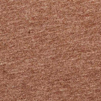T-shirt à col rond pour femme, imprimé géométrique marron, coupe régulière, manches courtes, décontracté, en coton tricoté
