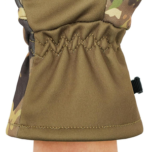 Tactical Outdoor <b>Gloves</b> Camouflage Wrist Length Polyester Cotton Spandex <b>Touchscreen</b> Needle Detection Anti-Pilling Durable - Product Image 5