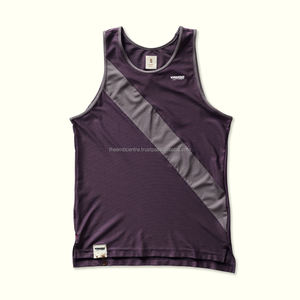 Débardeur solide pour hommes Stringer Fitness Singlet Sleeveless Workout Shirt Gym Undershirt Clothing - Product Image 6