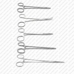 Instruments chirurgicaux TC : Ensemble de pinces Olsen, Hegar, porte-aiguilles Kelly, torsadeur de fils en carbure de tungstène et acier inoxydable, OEM CE - Product Image 5