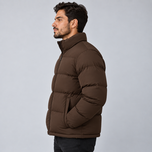 Vestes matelassées haut de gamme pour hommes offrant une isolation confortable, une finition soignée et des silhouettes contemporaines pour l'hiver au quotidien. - Product Image 6