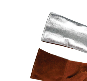 Gants de soudage en cuir de vachette avec doublure en Kevlar, résistants à la chaleur pour le soudage TIG, protection contre les éclaboussures de métal fondu, type A, avec pouce entièrement recouvert - Product Image 2
