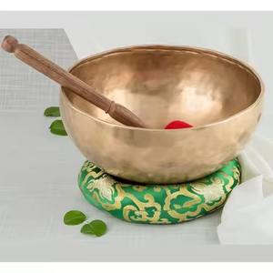 Bol chantant en métal au design élégant pour la méditation, le yoga, la relaxation, la pleine conscience et la décoration spirituelle - Product Image 1