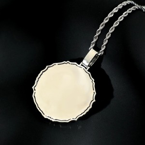 Colgante de Moissanita Estrella de Dos Tonos con Baño de Oro Rosa sobre Plata 925, Estilo Iced Out de Lujo, Joyería para Uso Diario - Product Image 6