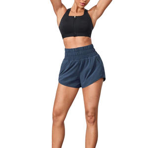 Ropa Deportiva para Mujer, Shorts de Yoga de Cintura Alta, Tela Elástica Personalizada, Shorts de Gimnasio para Personalización con Logotipo - Product Image 1