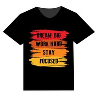 Make Yourself Proud Bedrucktes Herren-Kurzarm-T-Shirt aus Baumwolle Lässiger O-Ausschnitt Regular Fit Jersey Atmungsaktives Design