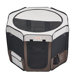 Corral Plegable Premium para Mascotas de 36 Pulgadas, Corral Portátil para Perros, Jaula Impermeable de Tela Oxford 600D para Cachorros o Gatos - Product Image 1