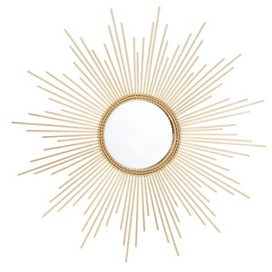 Espejo de Pared Redondo de Lujo, Espejo Decorativo Moderno para Sala de Estar y Dormitorio - Product Image 4