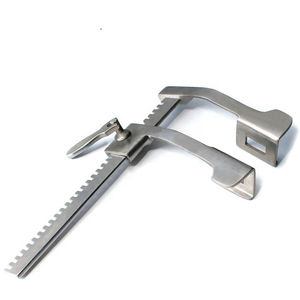 Separador de Costillas Manual de la Mejor Calidad, Retractor de 2 Cuchillas, Acero Inoxidable Alemán, Instrumentos Quirúrgicos Reutilizables - Product Image 1
