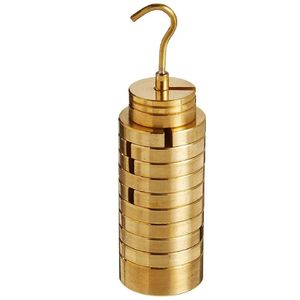 Premium Brass Weights Solid Forged Polished Measuring Calibration Industrial <b>Hardware</b> Durable Standard Size Export Quality - Product Image 3