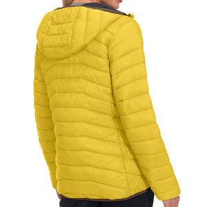 Prix d'usine OEM – Manteau matelassé chauffant personnalisé pour femme, écologique, avec doublure en nylon, imperméable et respirant, style décontracté - Product Image 4