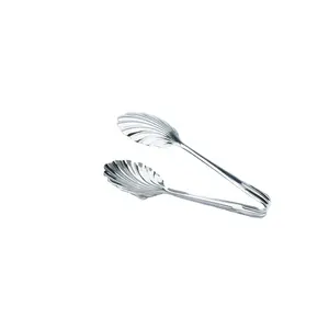 New Product 2023 Steel Ergonomic Tong Utensil To Serve Bread Garlic Salad Vegetables Cook Meat And Food Home Kitchen Gadgets