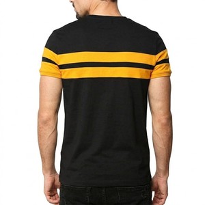 เสื้อยืดผู้ชายสีดำ ผ้าฝ้ายถัก 100% คอกลม แขนสั้น สไตล์ลำลอง เท่ห์ๆ ใส่สบาย เนื้อผ้านุ่ม ทันสมัย เหมาะกับหน้าร้อน สตรีทแวร์ - Product Image 5
