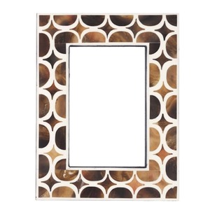 Custom Designed Wooden and Bone Inlay <b>Photo</b> <b>Frame</b> Horn Picture <b>Frame</b> with Resin for Home Decorative Purpose - Product Image 1
