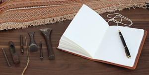 Carnet de notes en gros personnalisé en coton Kelim – Promotion Agendas, Planners, Journaux pour bébés et cadeaux - Product Image 4