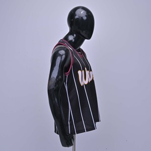 Maillot de basket streetwear de qualité supérieure, séchage rapide, respirant, en polyester, vêtements de sport pour hommes, maillots de basket - Product Image 3