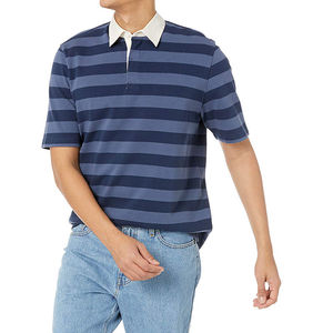 Camiseta Polo Personalizada de Alta Calidad con Logotipo Bordado, 220G, Algodón, para Hombre, Manga Corta, Transpirable, de Secado Rápido - Product Image 3