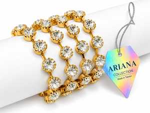Cadena de Cristales A-1840, Cadena de Cristales Premium para la Creación de Joyas, Decoración de Vestidos de Novia, Adornos para Prendas, Manualidades DIY - Product Image 6